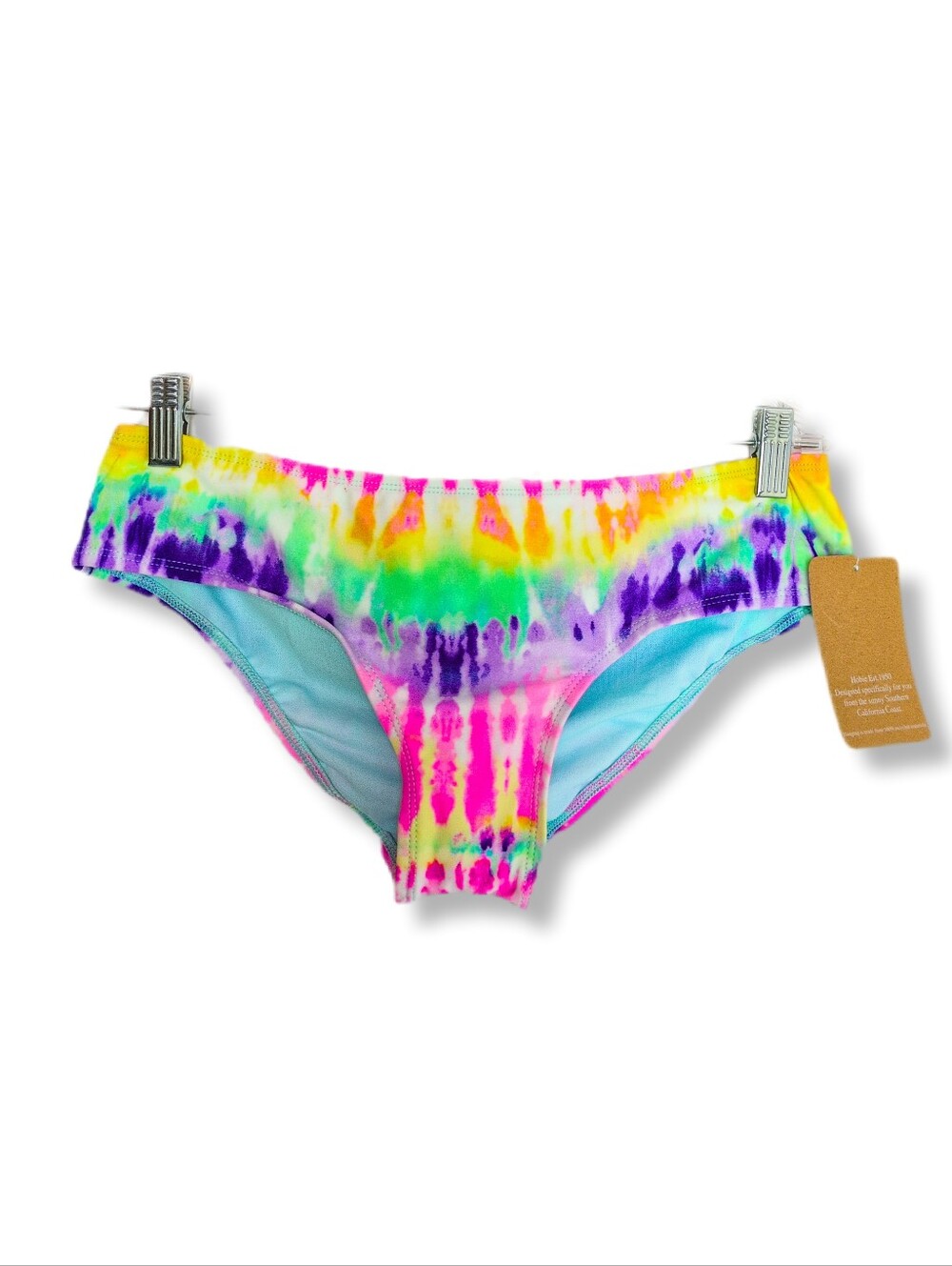 Hobie Neon Tie-Dye Bikini Bottom M NWT